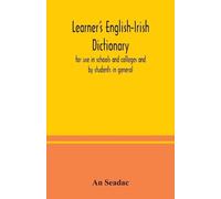 An Seadac Learner's English-Irish dictionary (Tascabile)