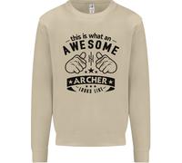 An Stupenda Arciere Looks Like Tiro Con L'Arco Uomo Felpa Maglione