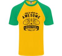An Stupenda Doctor Looks Like Gp Divertente DA UOMO S/S Baseball T-Shirt