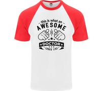 An Stupenda Doctor Looks Like Gp Divertente DA UOMO S/S Baseball T-Shirt