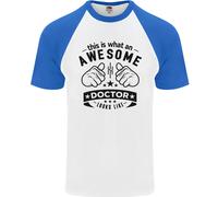 An Stupenda Doctor Looks Like Gp Divertente DA UOMO S/S Baseball T-Shirt