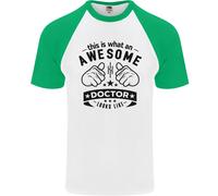 An Stupenda Doctor Looks Like Gp Divertente DA UOMO S/S Baseball T-Shirt