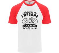 An Stupenda Doctor Looks Like Gp Divertente DA UOMO S/S Baseball T-Shirt
