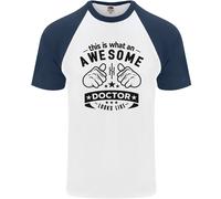 An Stupenda Doctor Looks Like Gp Divertente DA UOMO S/S Baseball T-Shirt