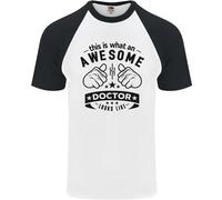 An Stupenda Doctor Looks Like Gp Divertente DA UOMO S/S Baseball T-Shirt
