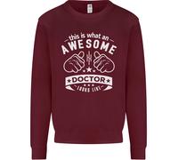 An Stupenda Doctor Looks Like Gp Divertente Uomo Felpa Maglione