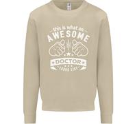 An Stupenda Doctor Looks Like Gp Divertente Uomo Felpa Maglione