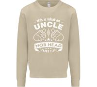 An Zio Nob Testa Looks Like Uncles Giorno Uomo Felpa Maglione