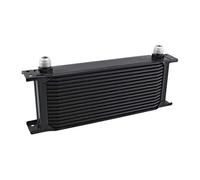AN10 Alluminio 7 10 13 16 19 25 file Tipo britannico Motore Trasmissione di raffreddamento Radiatore Universale Oil Cooler Engine Radiator(Black 16 Row)