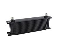 AN10 Alluminio 7 10 13 16 19 25 file Tipo britannico Motore Trasmissione di raffreddamento Radiatore Universale Oil Cooler Engine Radiator(Black 13 Row)