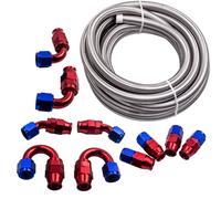 AN10 OLIO COMBUSTIBILE ARIA GAS LINEA TUBO RACCORDO TUBO INTRECCIATO UNIVERSALE