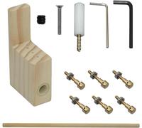 AN3695 - Set di riparazione per ponte chitarra, per problemi alla tavola armonica della chitarra, migliora il volume e il tono della chitarra