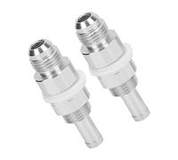 AN6-5/16 Adattatore Portagomma Pompa Carburante Raccordo Serbatoio per Linee Carburante in Gomma Plastica Nylon, Alluminio, Guarnizioni Senza Perdite, Installazione Semplice