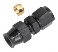 AN6 - Connettore adattatore per linea carburante, da 0,8 cm a 1 cm | Costruzione d'ottone e della lega di alluminio, montaggio idraulico girante per i sistemi automobilistici generali del tubo