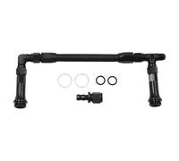 AN6 Kit tubo carburante a doppia alimentazione, doppia pompa compatibile con carburatore Holley 4150