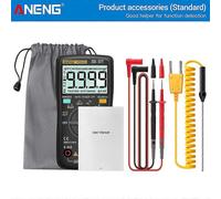 (AN8009 Nero494)Aneng An8009 Multimetro digitale Tester transistor Condensatore Tester True-rms Automotive