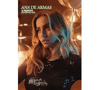 Ana De Armas, calendario 2026, formato A3, rilegato a spirale, a colori, confezione di adesivi per calendario gratuita
