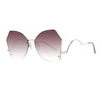 Ana Hickmann Occhiali da sole HI3094 04A 61 donna, gold
