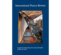 Ana Hontanilla International Poetry Review (Tascabile)
