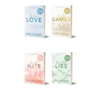 Ana Huang 4 Books Collection Set (Twisted Love, Twisted Games, Twisted Hate, Twisted Lies)