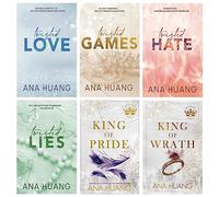 Ana Huang Twisted and Kings of Sin Series 6 Books Collection Set (Twisted Love, Twisted Games, Twisted Hate, Twisted Lies, King of Wrath & King of Pride)
