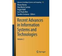 Ana Maria Corre Recent Advances in Information Systems and Technolog (Tascabile)