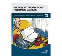 Ana Maria Villa Microsoft Word 2003 nociones basicas / Microsoft Wor (Tascabile)