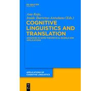 Ana Rojo Cognitive Linguistics and Translation (Copertina rigida)