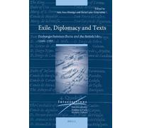 Ana Sáez-Hidalgo Exile, Diplomacy and Texts (Copertina rigida) Intersections