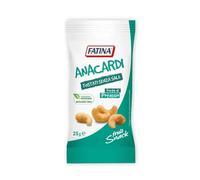 Anacardi Tostati Senza Sale Fatina Snack Frutta Secca 26 x 25 g