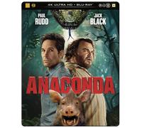 Anaconda Steelbook (4K UHD Blu-ray) Jack Black Paul Rudd Thandiwe Newton