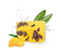 Anadoa Sapone al mango, realizzato a mano con pH neutro, con olio di mango e vitamina C, rigenerante, antiossidante e idratante, per pelli secche e mature