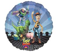 Anagram 19632 Toy Story Gang-Round Foil Balloon, 18", multicolore