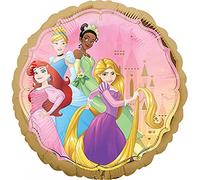 Amscan Anagram 3986701 - Palloncino rotondo in foil Disney Princess 40,5 cm