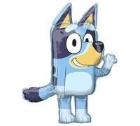 Anagram Bluey SuperShape Palloncino P38 in Pellicola, 60 cm x 81 cm, Palloncino per Compleanno Bambini e Feste a Tema, Decorazione per Feste di Cartone Animato per Bambini