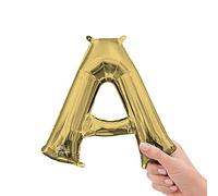 Anagram Lettera A Foil Mylar Party Balloon, 40,6 cm, oro bianco