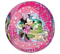 Anagram Minnie Mouse Orbz - Palloncino in alluminio, 40,6 cm, multicolore