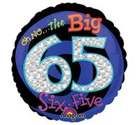 Anagram Oh No It'S My Birthday - Palloncino in lamina da 65 cm, multicolore