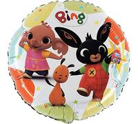 Anagram- Pallone foil 18"" - 45 cm Bing & Friends - NON CONFEZIONATO, Multicolore, 7AL18033
