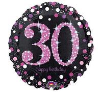 Anagram Pink Celebration - Pallone da 30 fogli, 45,7 cm