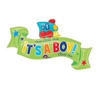 Anagram Welcome Little One - Palloncino in foil per ragazzo, 101,6 cm, multicolore