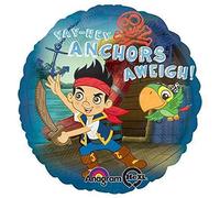 Anagramma Jake And The Never Land Pirates - Palloncino in alluminio, 45,7 cm, multicolore