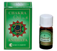 Anahata 4°Chakra oil 10 ml, colore verde, olio essenziale, Fiore D'Oriente