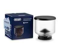 Anakel Home Portachicchi Intercambiabile DLSC403 AS00006310 Compatibile con Macchina da Caffè De'Longhi Rivelia, Accessorio Macchina Caffè Automatica | Capacità 250 g, Coperchio Nero