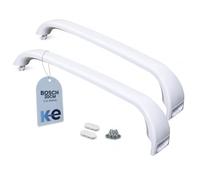 Anakel Home Ricambio Maniglia 369542 compatibile con Bosch, 2 pezzi con 4 viti e 2 coperture
