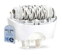 Anakel Home Testina Epilazione di Ricambio Extra Wide 81533164 Compatibile con Braun Silkepil 7, Silkepil 9, Xpressive e SensoSmart Epilatore | Colore Bianco