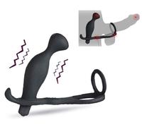 ANAL BUTT vibratore STIMOLATORE PROSTATTICO Cock Ring Anale e Anello DILDO