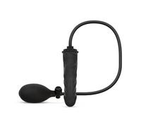 Easytoys Anal Collection Inflatable Dildo with Pump 14,5cm Black