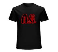 Anal Cunt Suitable for Men Short Sleeve Casual Tees Shirts Black M