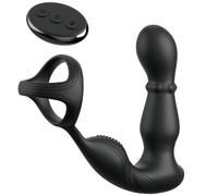 Anal Fantasy - Vibratore Anale con Anello Fallico e Telecomando